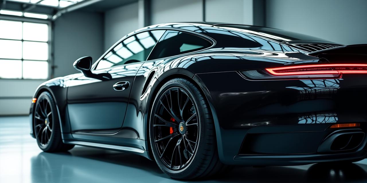 Perfect gepolijste luxe auto in onze spa